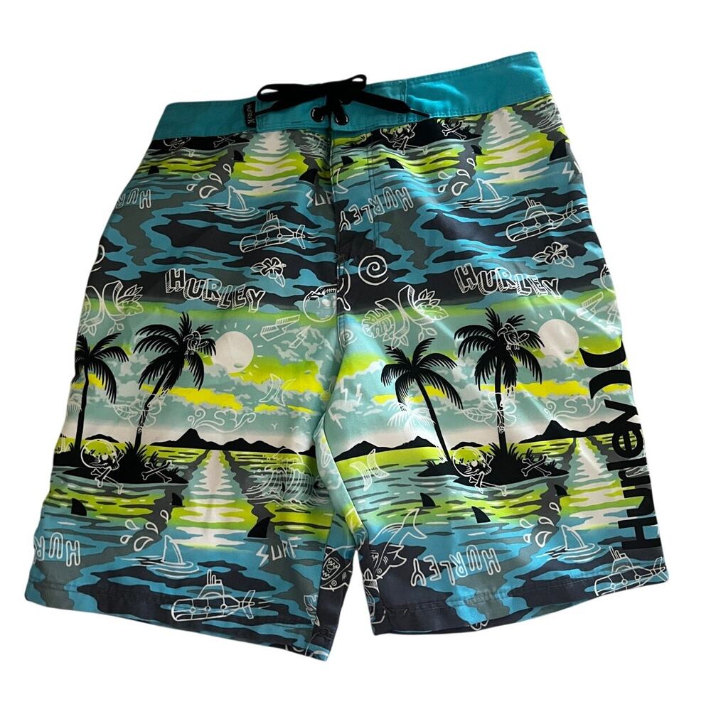 Hurley Swim Trunks Boys Size 12